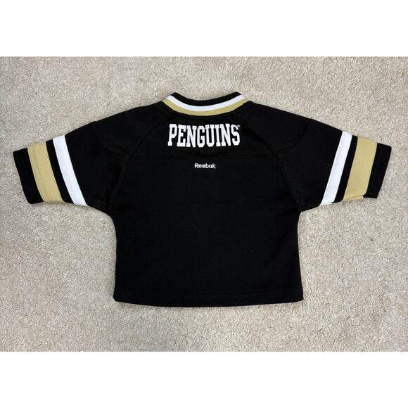 Reebok Baby Pittsburgh Penguins Robo-Penguin Logo Jersey Size 12 Months - Picture 3 of 4